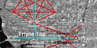 نقشہ کے واشنگٹن ڈی سی میں masonic