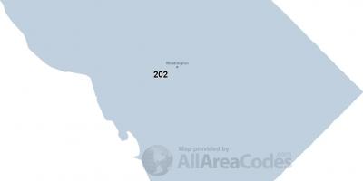 ڈی سی زپ کوڈ کا نقشہ